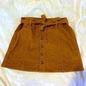 AMERICAN EAGLE OUTFITTERS SuperStretch Brown Skirt